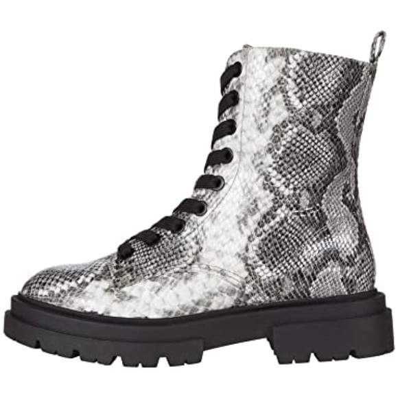 Dv Dolce Vita Flume Leather Lace-Up Combat Boot 8.5 - Picture 1 of 6